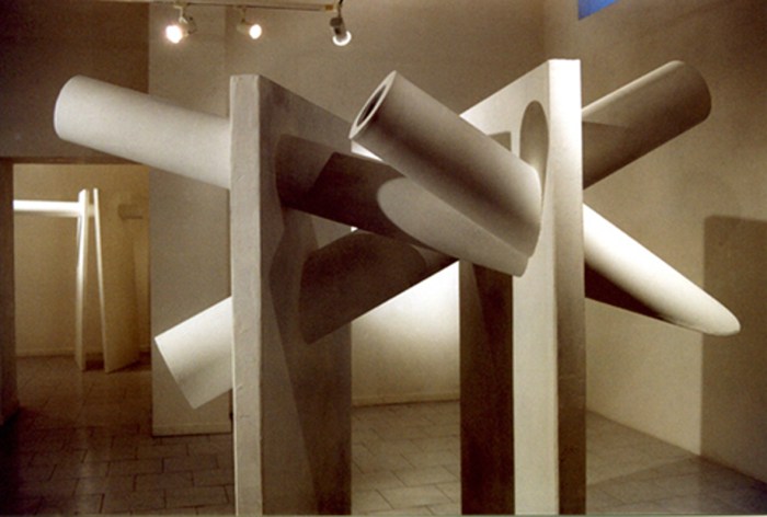 Veduta della mostra Sequenze, galleria Limiti Inchiusi, Campobasso, 2005